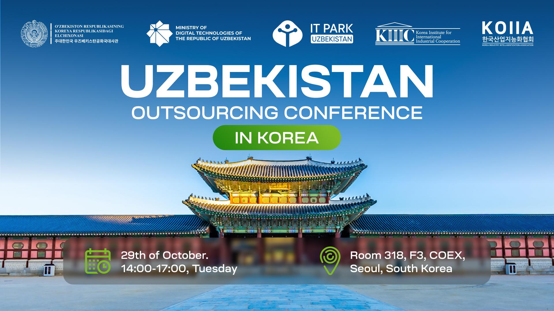 Uzbekistan Outsourcing Conference at Seoul, Korea