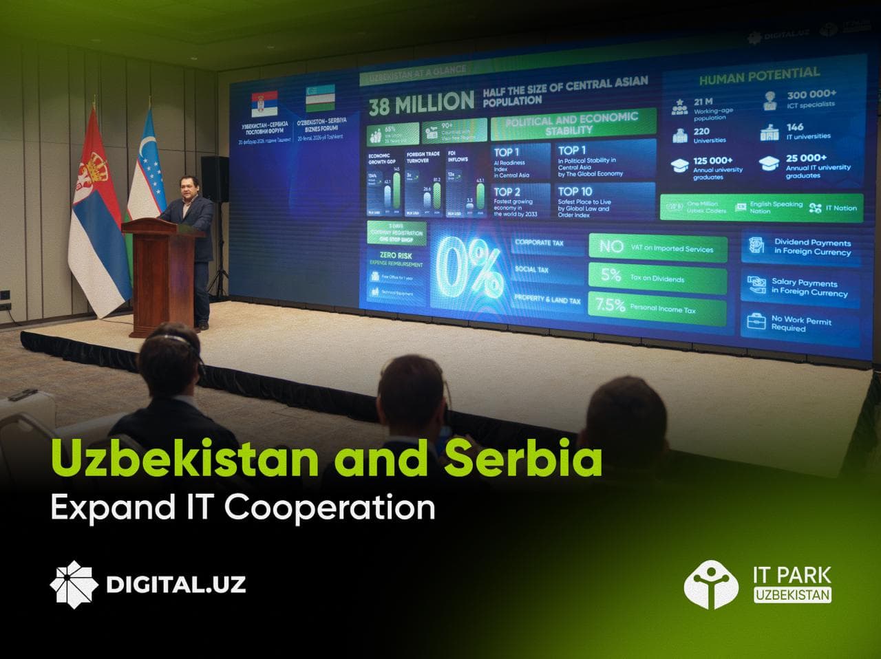 Uzbekistan and Serbia expand cooperation in the IT Sector