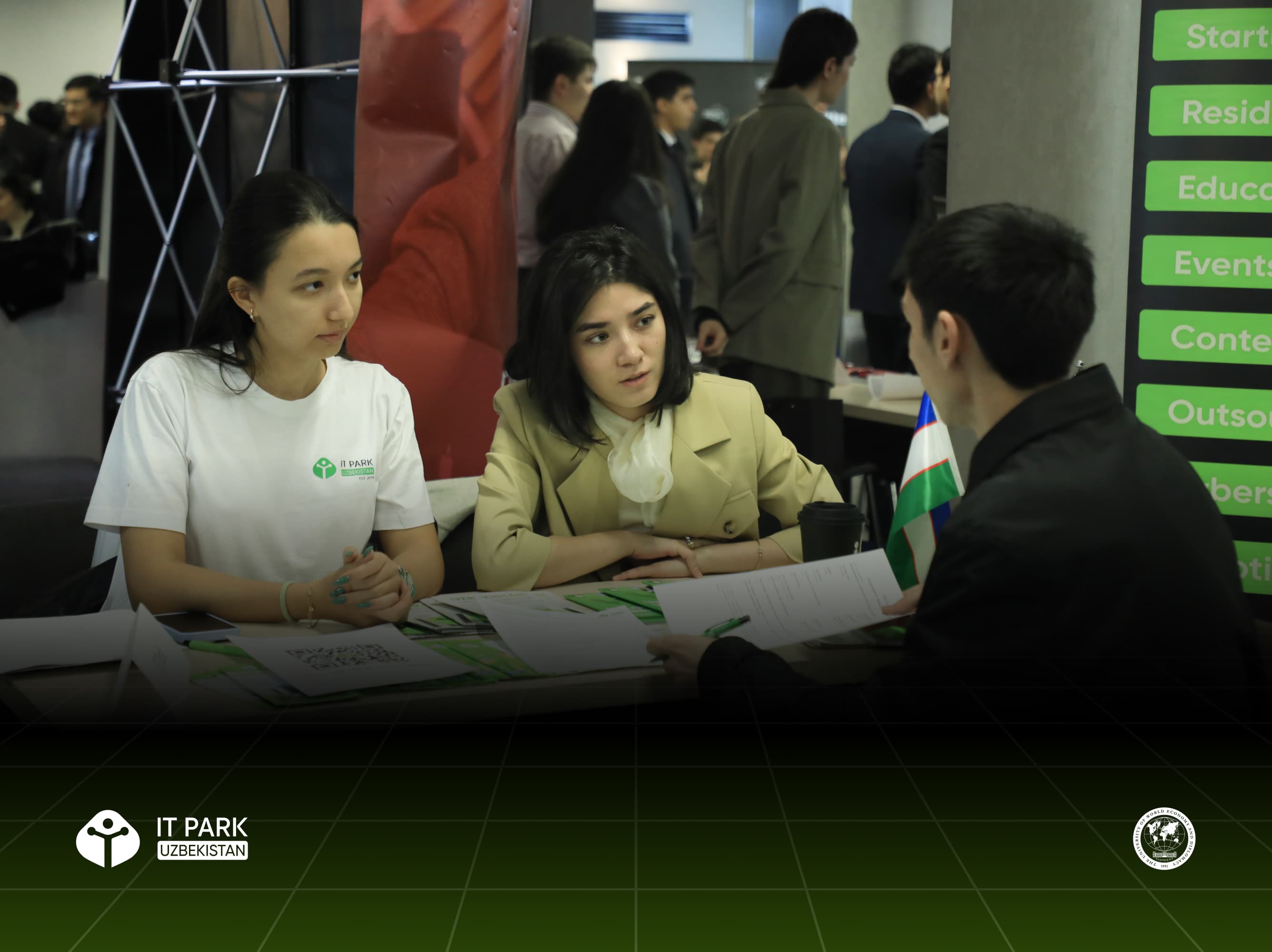 IT Park Uzbekistan participated in the UWED Career Fair 2025