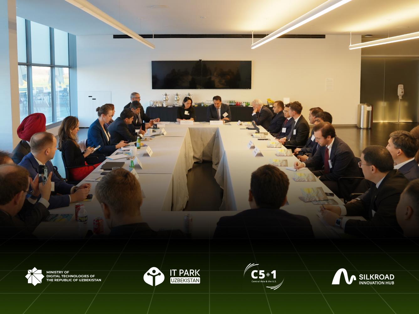 IT Park Uzbekistan presented investment opportunities for U.S. companies at the C5+1 Conference in Washington