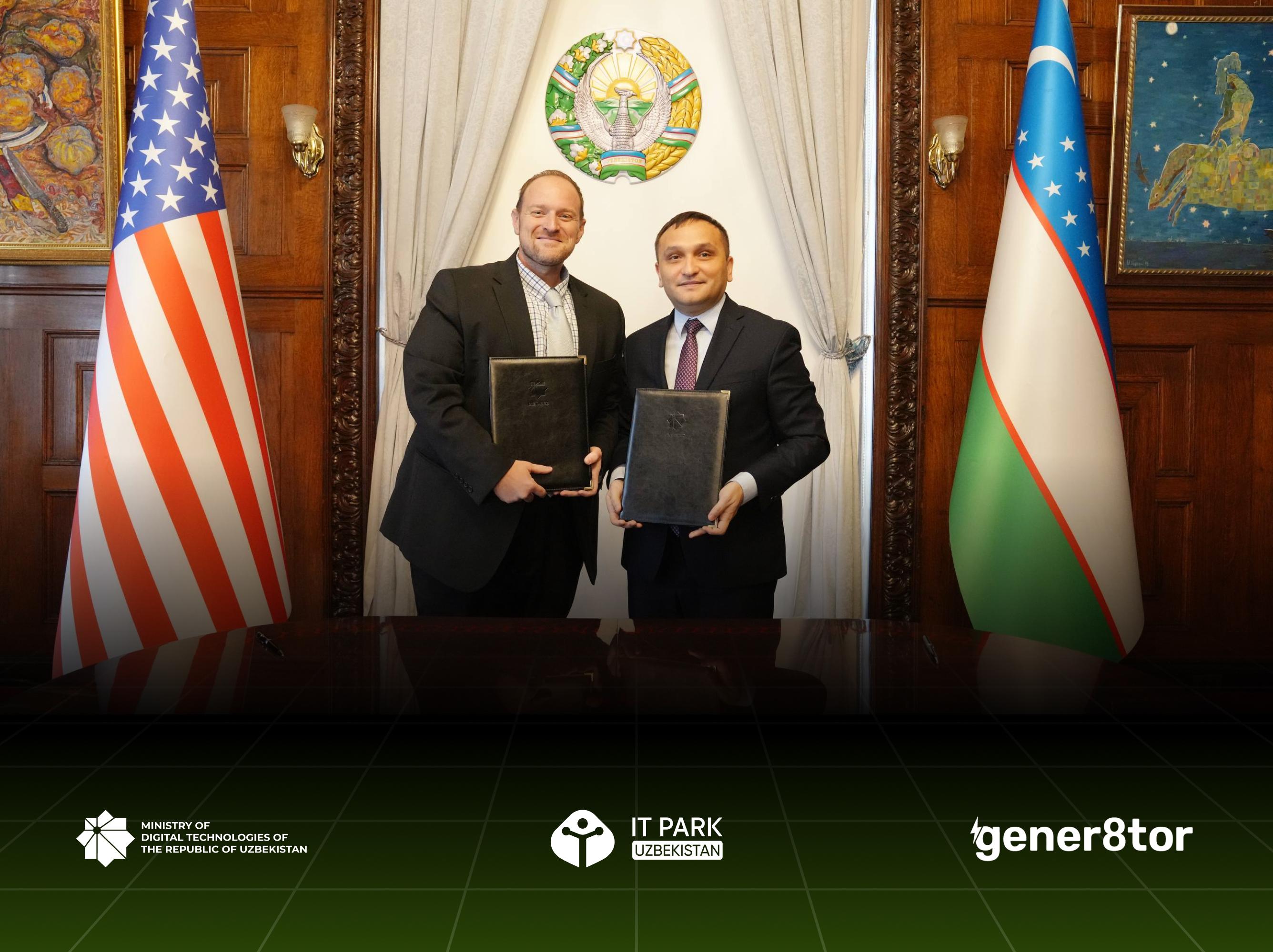 Uzbekistan and gener8tor discussed the development of the startup ecosystem and the launch of founder support programs
