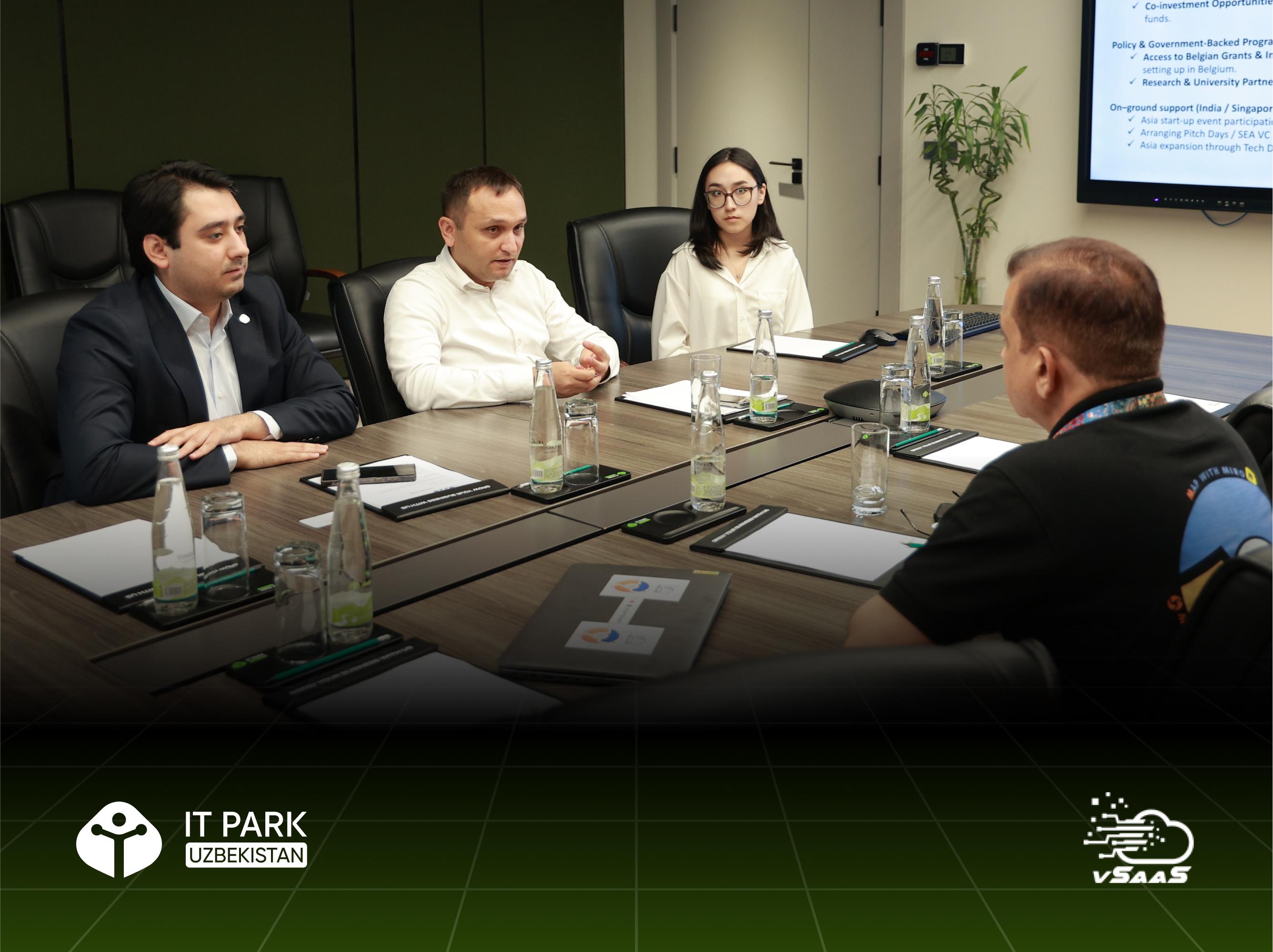 Singapore-based VSaaS Global Consulting expresses interest in establishing an office in Uzbekistan