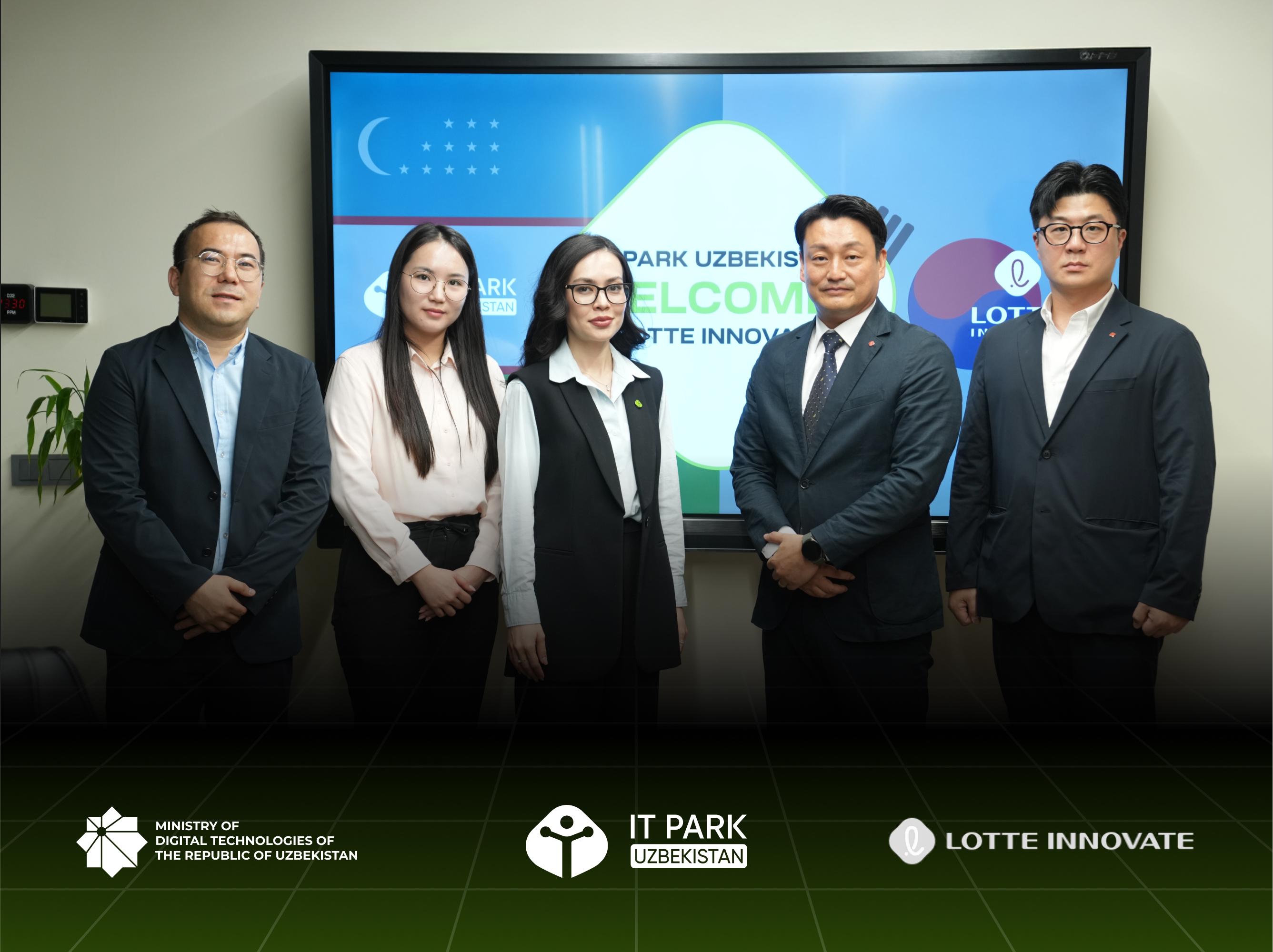 LOTTE INNOVATE interested in IT outsourcing collaboration with IT Park Uzbekistan members