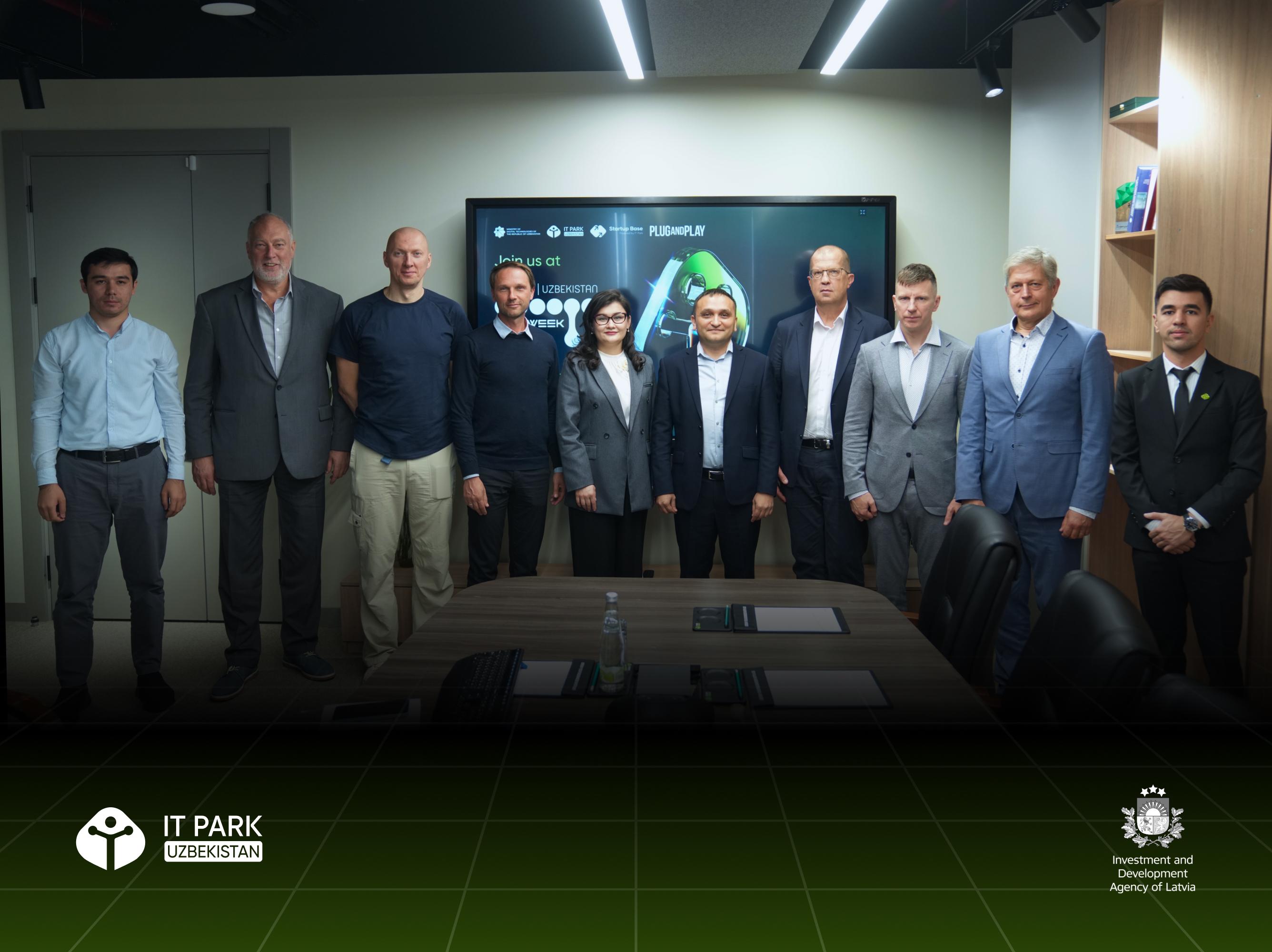 IT Park Uzbekistan and Latvian delegation explored cooperation in IT and innovation
