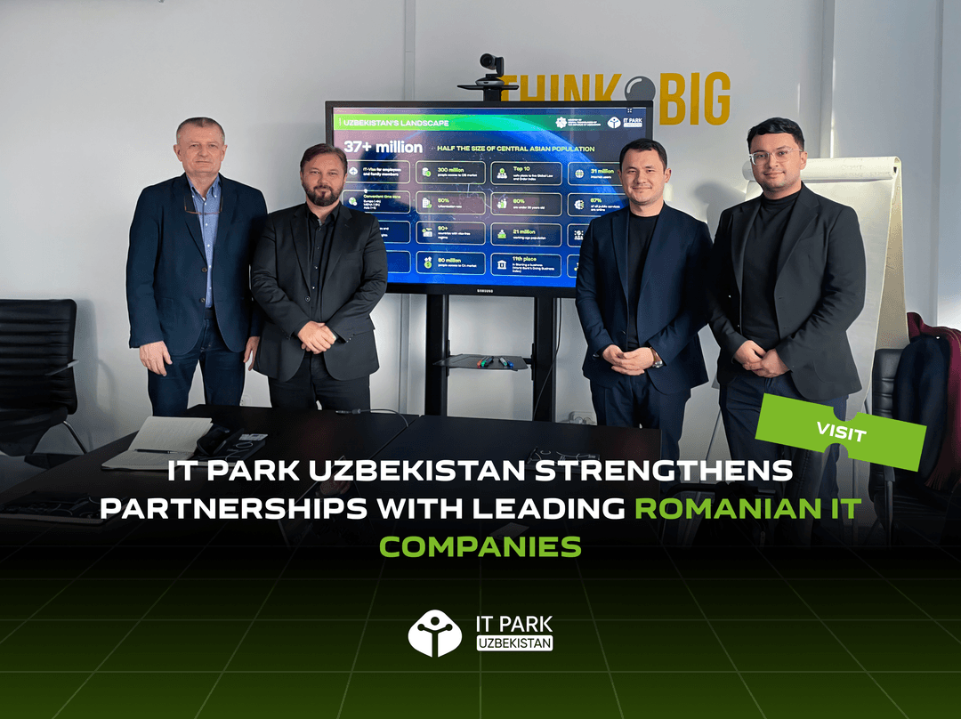 IT Park Uzbekistan Strengthens Partnerships with Leading Romanian IT Companies