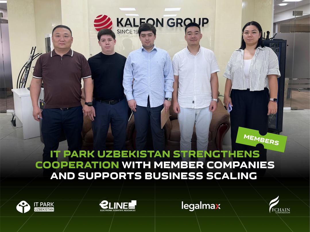 IT Park Uzbekistan strengthens cooperation with member companies and supports business scaling