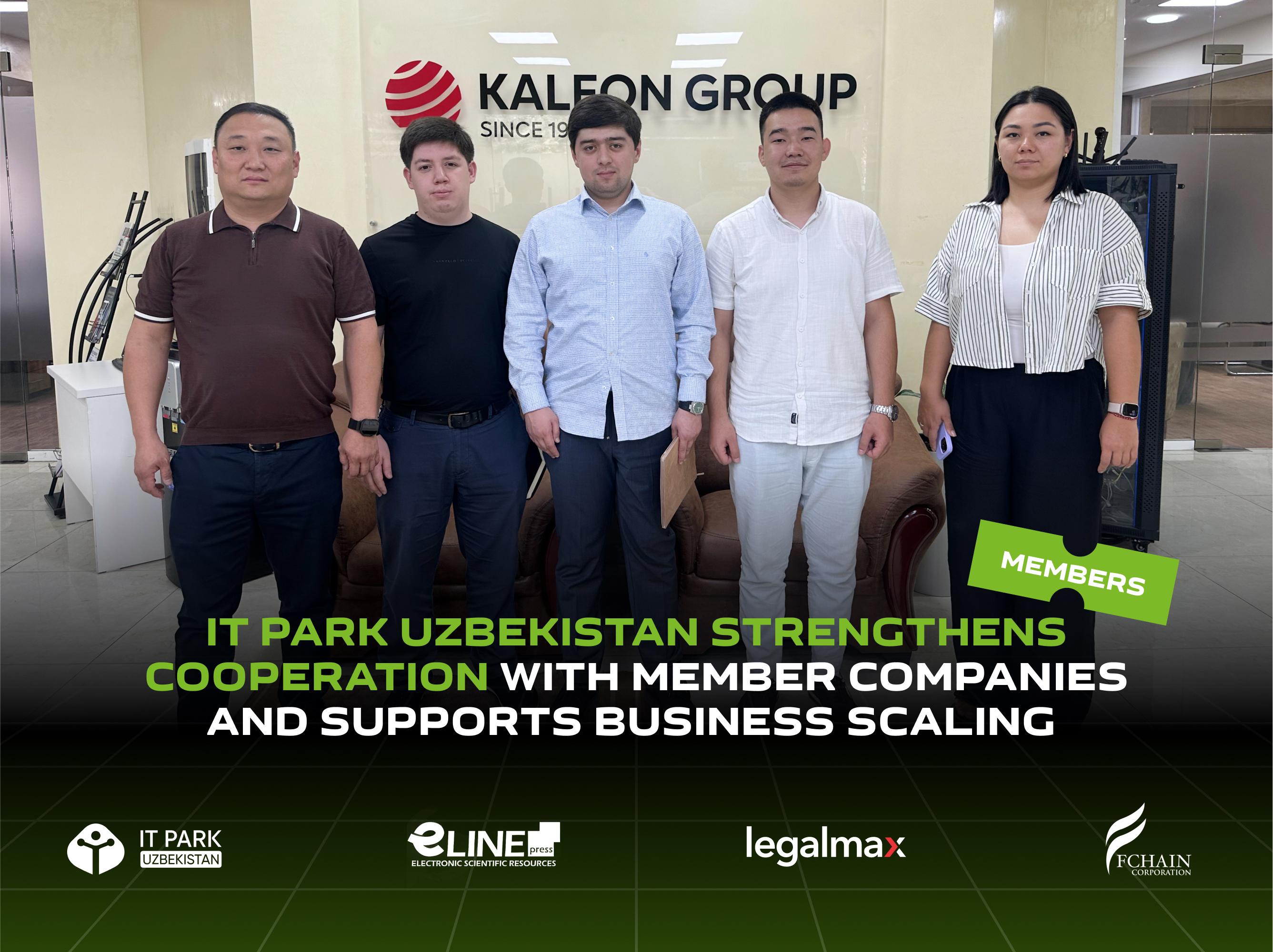 IT Park Uzbekistan strengthens cooperation with member companies and supports business scaling