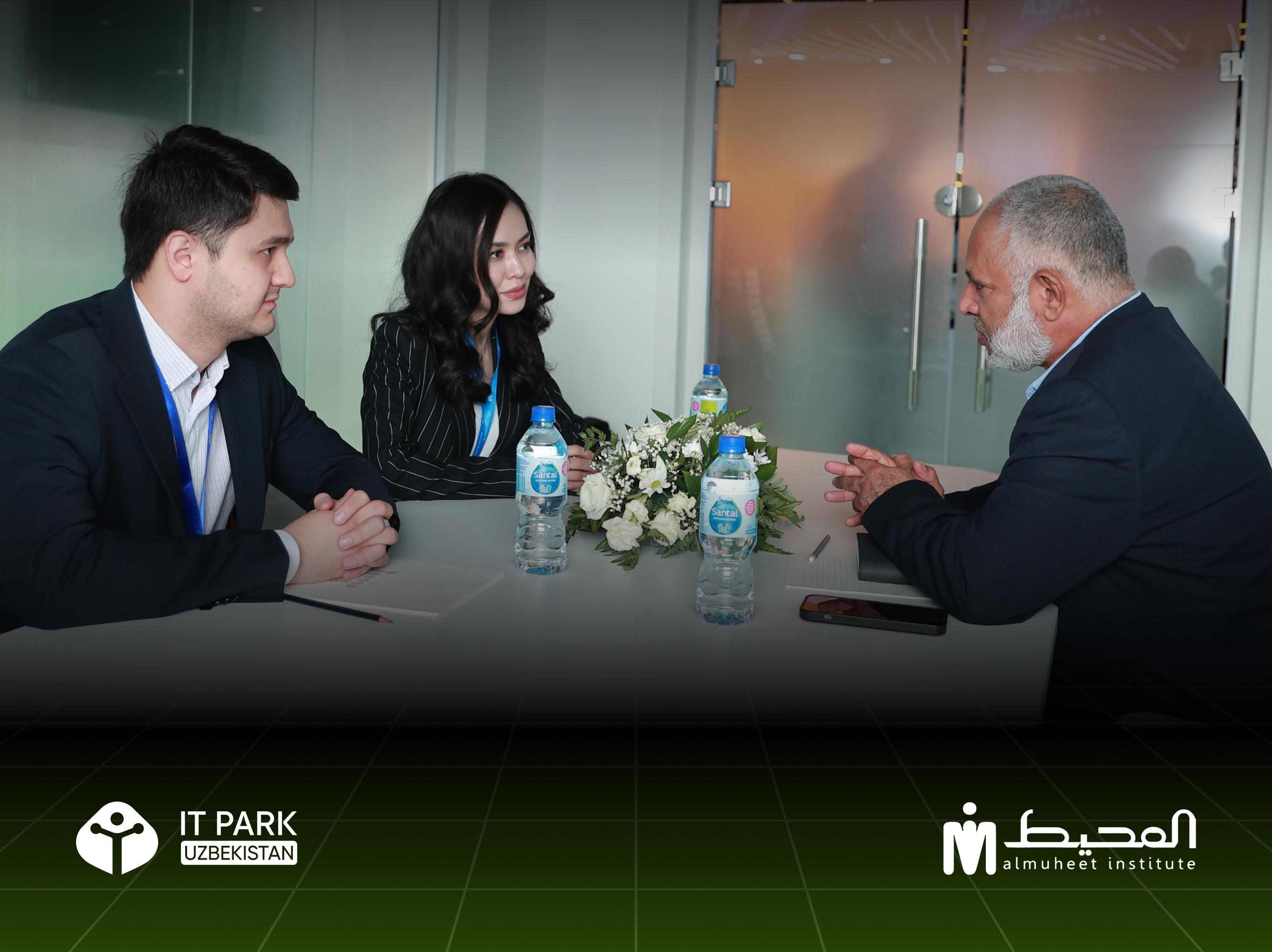 IT Park Uzbekistan and Al Muheet Institute discussed cooperation in education and skills development