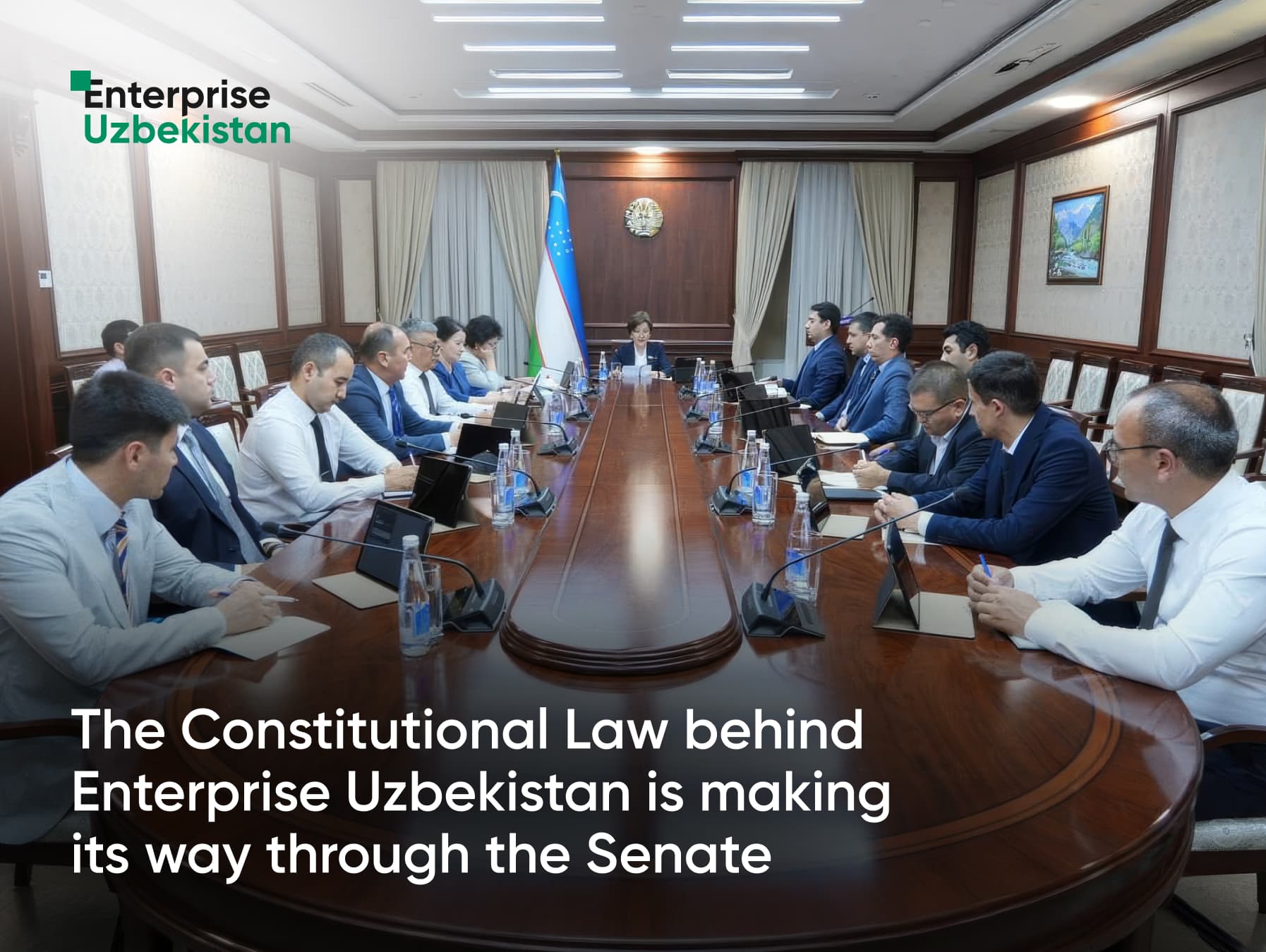 Senate Committee Discusses Enterprise Uzbekistan Bill — Plenary Vote Next