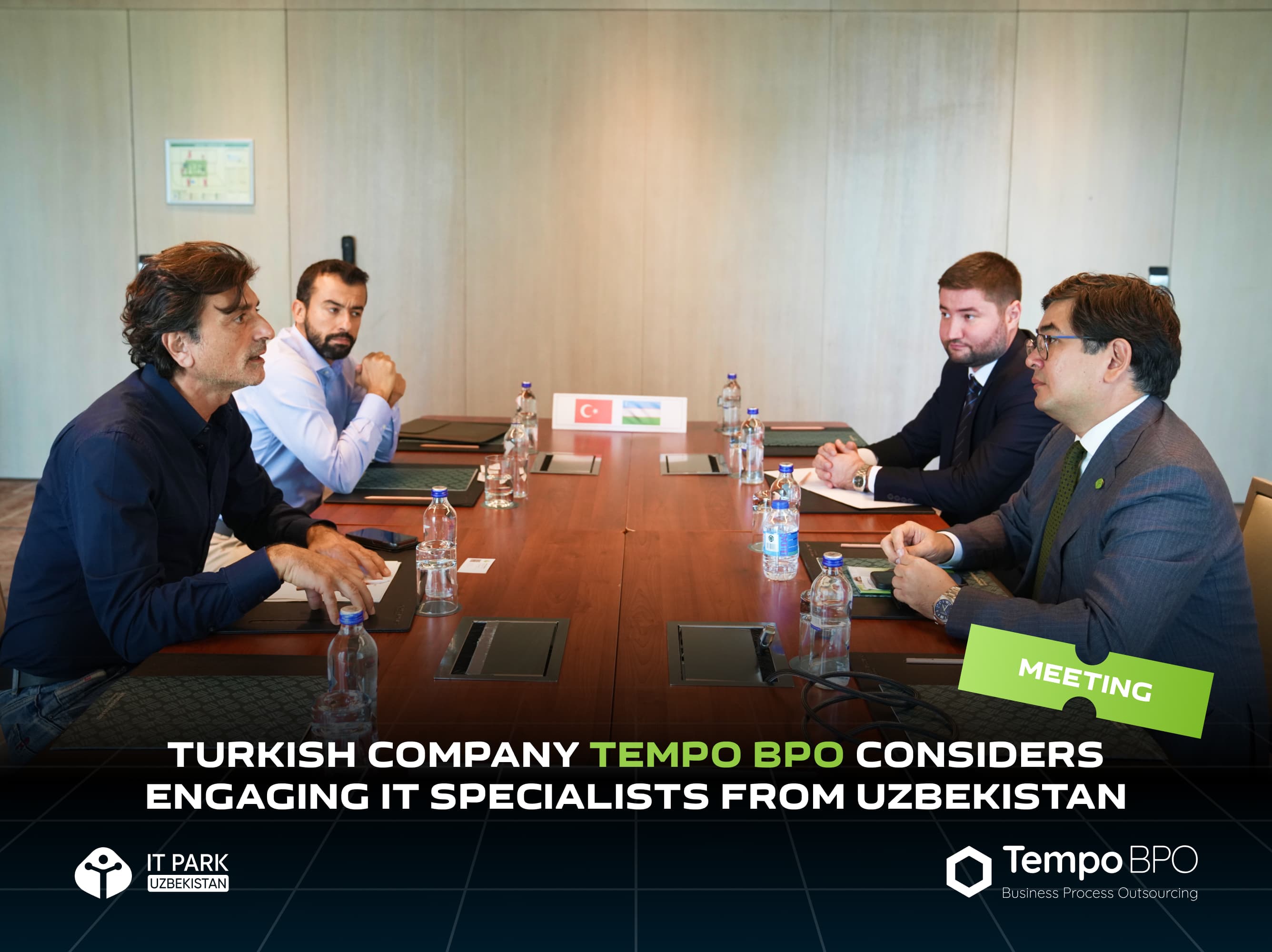 Turkish Company Tempo BPO Considers Engaging IT Specialists from Uzbekistan