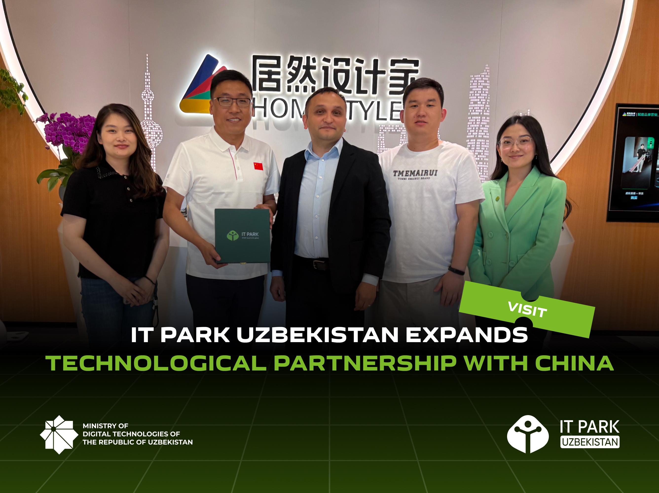 IT Park Uzbekistan Expands Technological Partnership with China