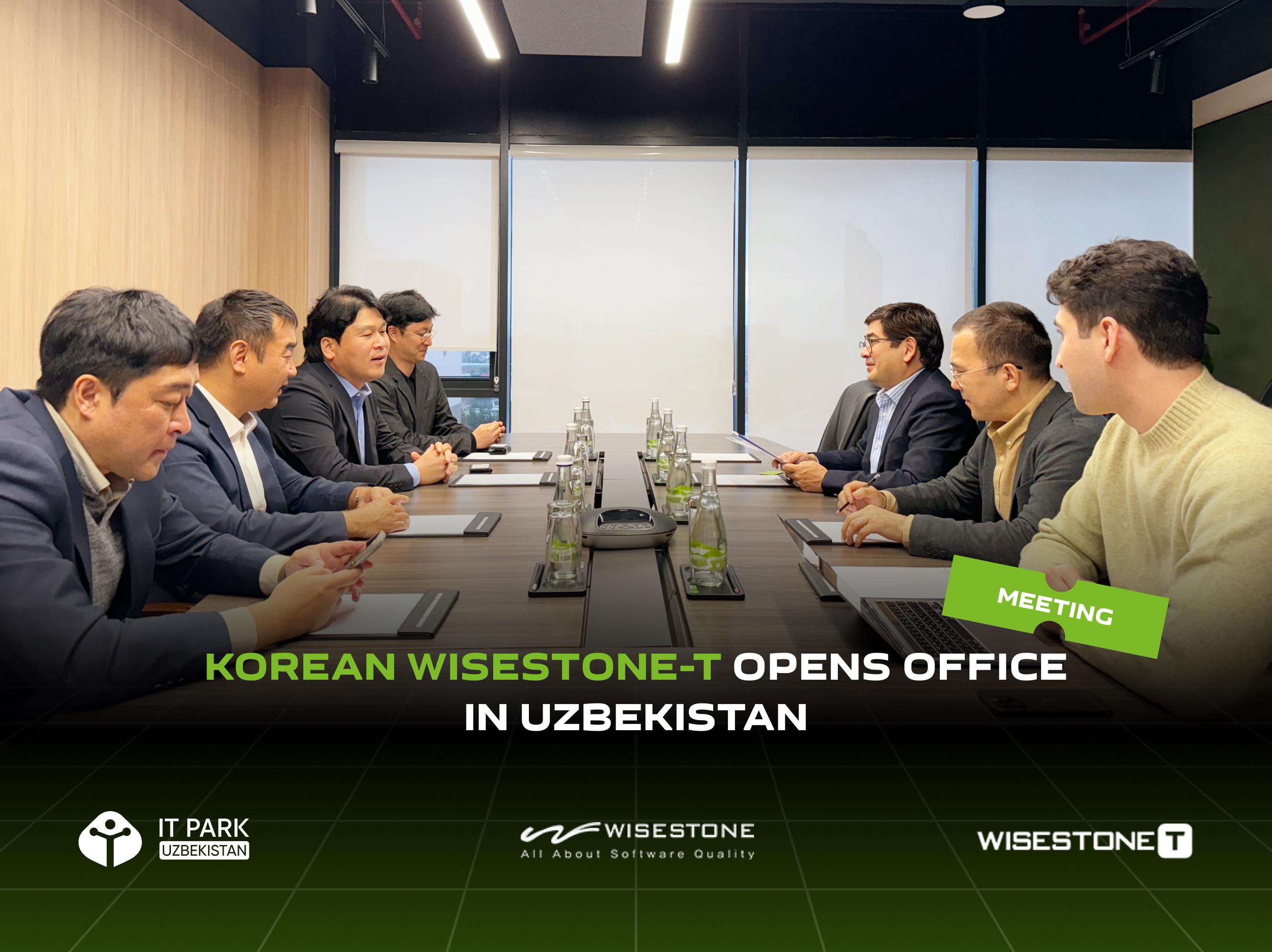 Korean Wisestone-T Opens Office in Uzbekistan