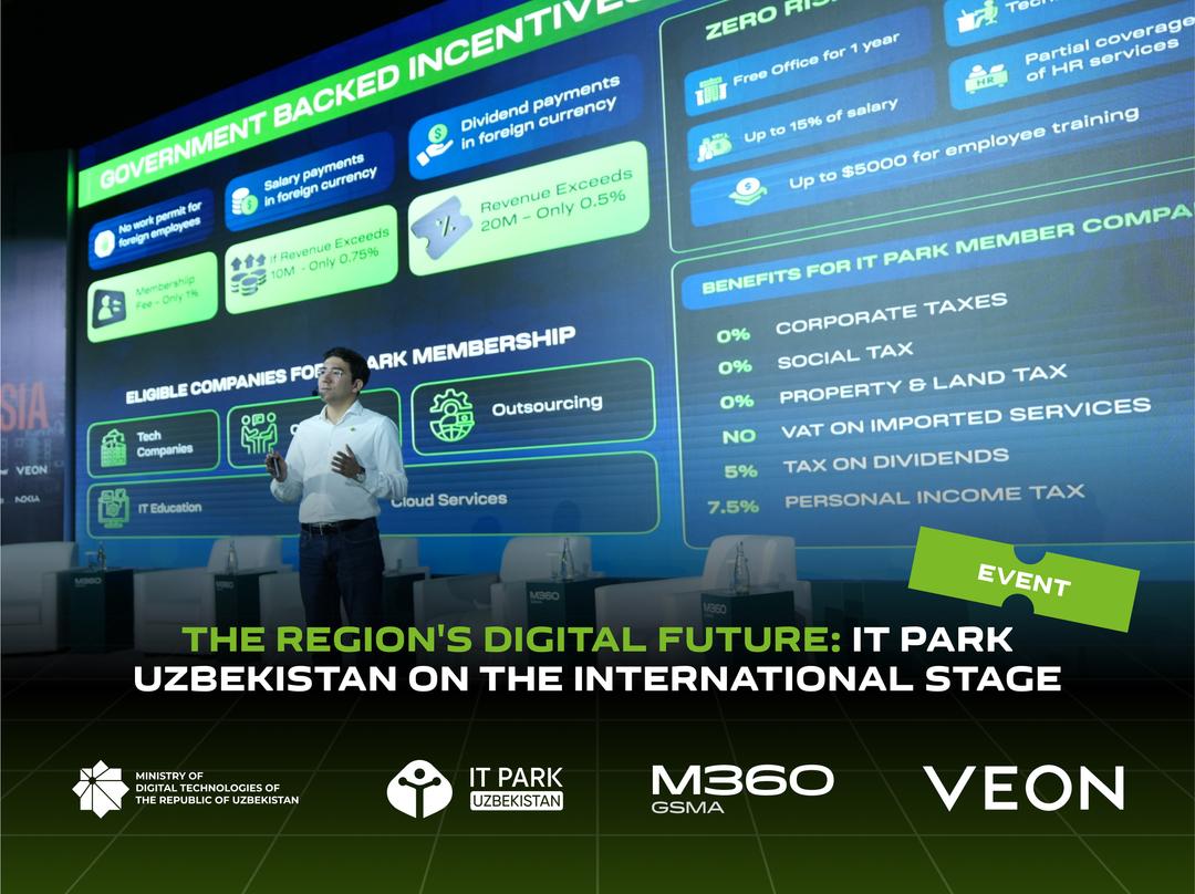 The region's digital future: IT Park Uzbekistan on the international stage