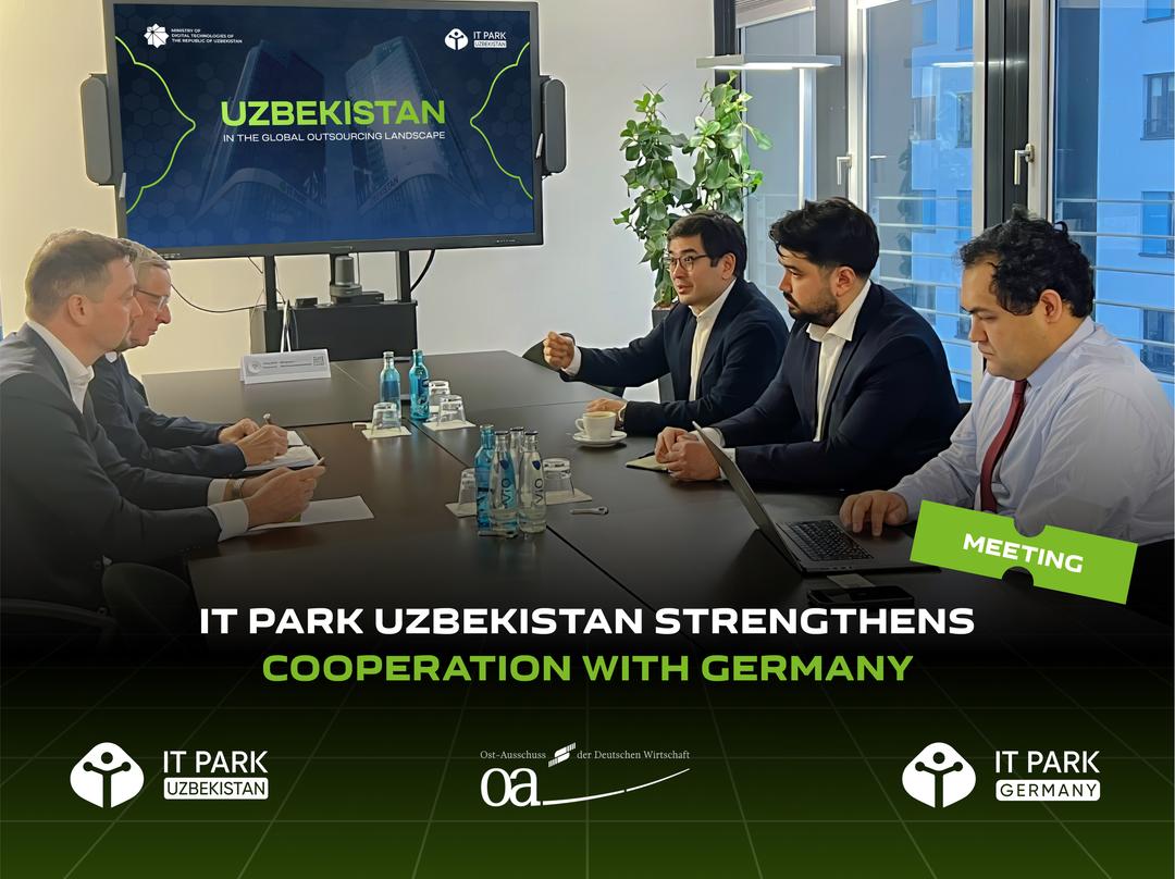 IT Park Uzbekistan Strengthens Cooperation with Germany