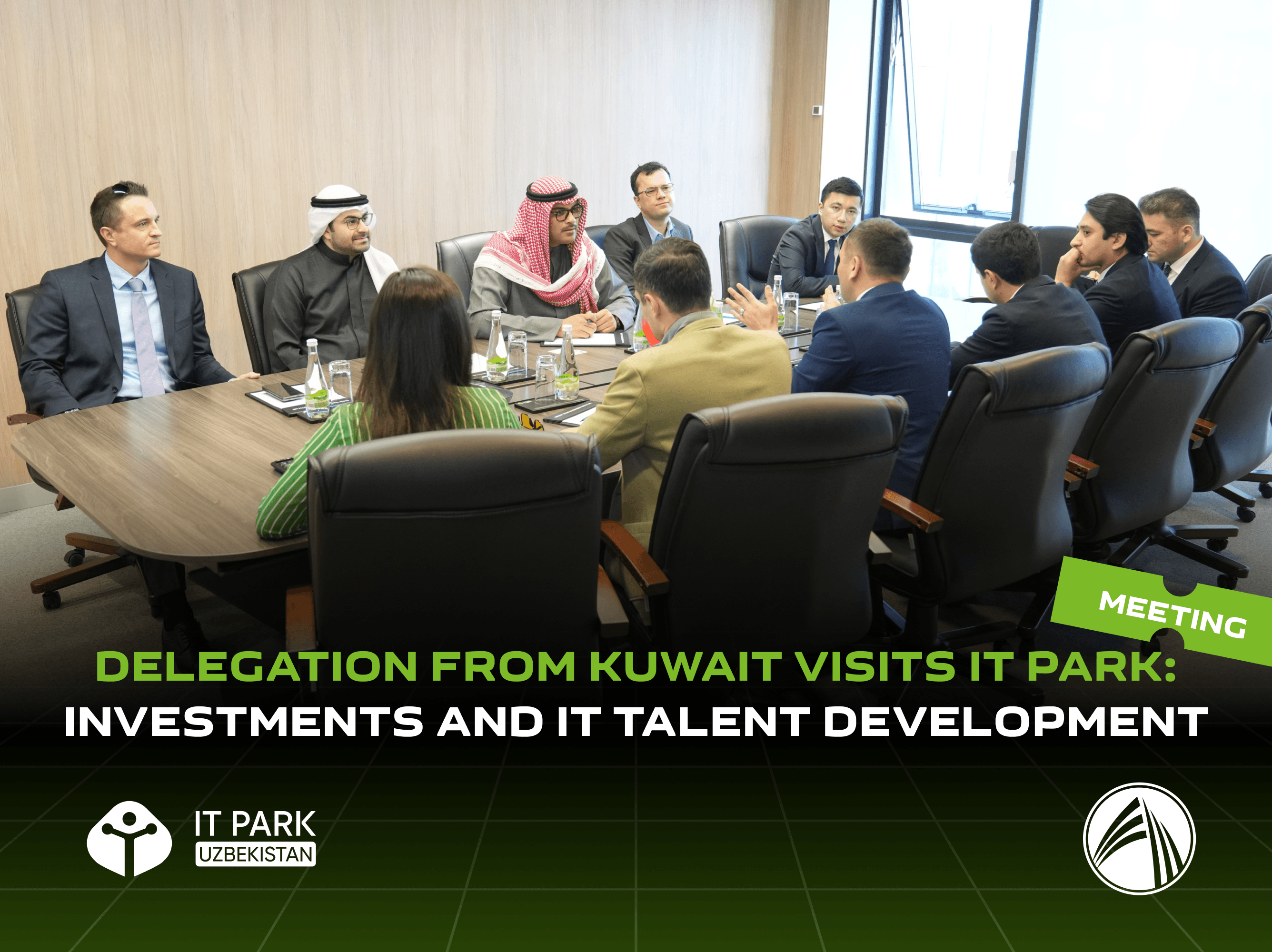 Delegation from Kuwait Visits IT Park: Investments and IT Talent Development