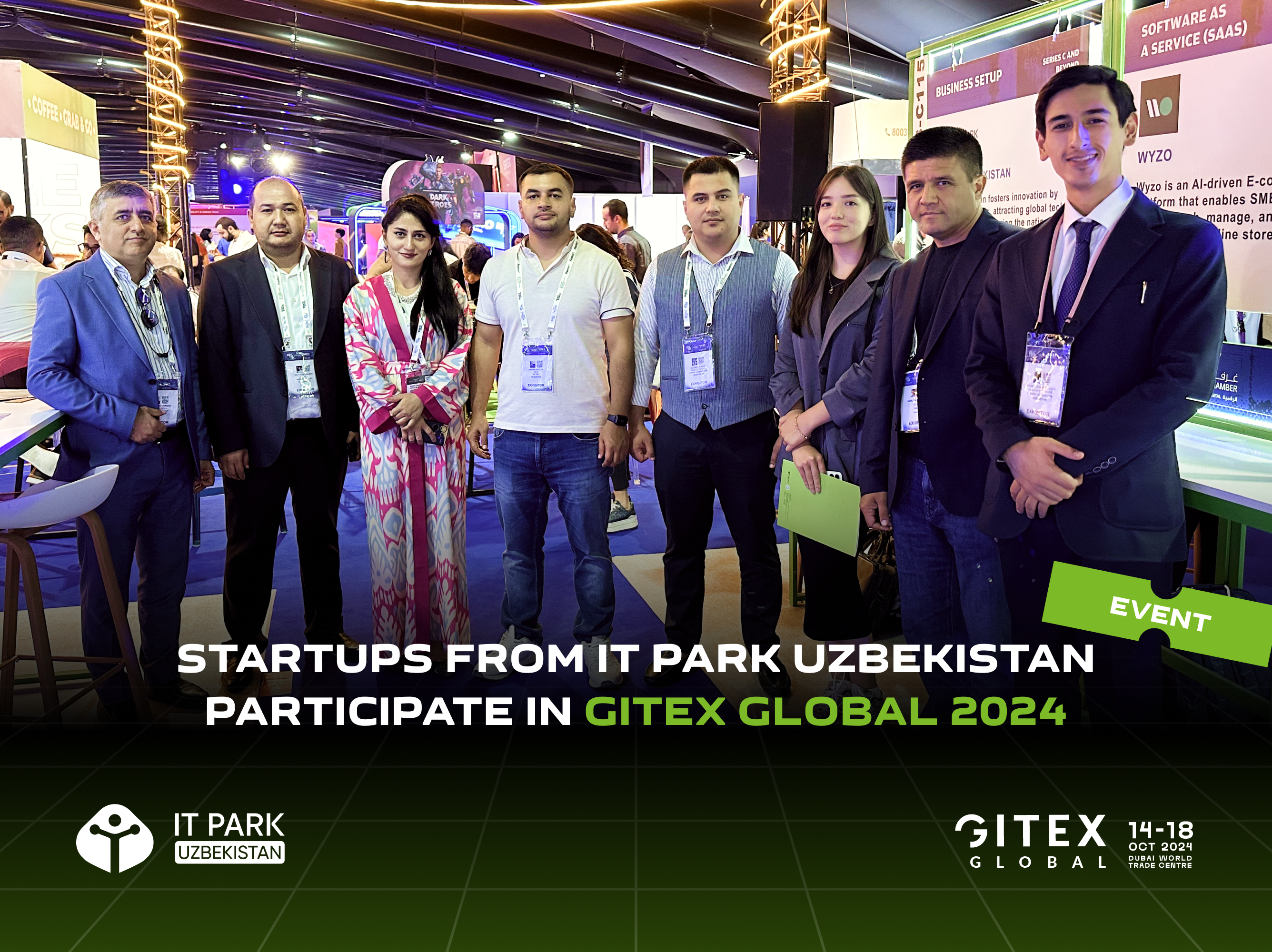 Startups from IT Park Uzbekistan Participate in GITEX Global 2024