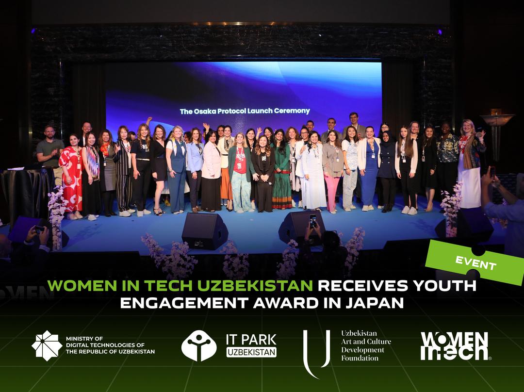 Women in Tech Uzbekistan Receives Youth Engagement Award in Japan