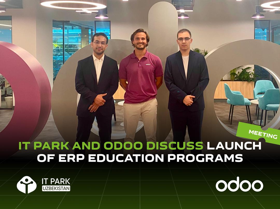IT Park and Odoo Discuss Launch of ERP Education Programs