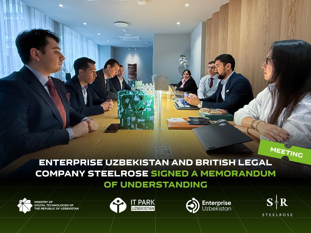 IT Park and SteelRose Legal Sign Memorandum of Understanding in London