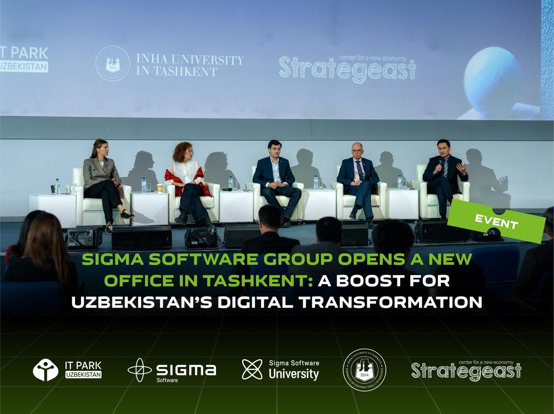 Sigma Software Group Opens a New Office in Tashkent: A Boost for Uzbekistan’s Digital Transformation