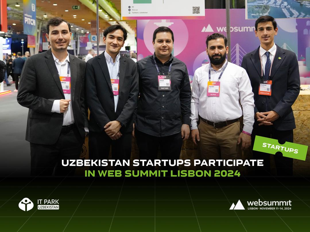 Uzbekistan Startups Participate in Web Summit Lisbon 2024