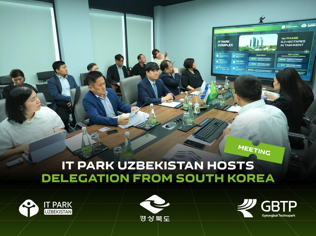 IT Park Uzbekistan Hosts Delegation from South Korea