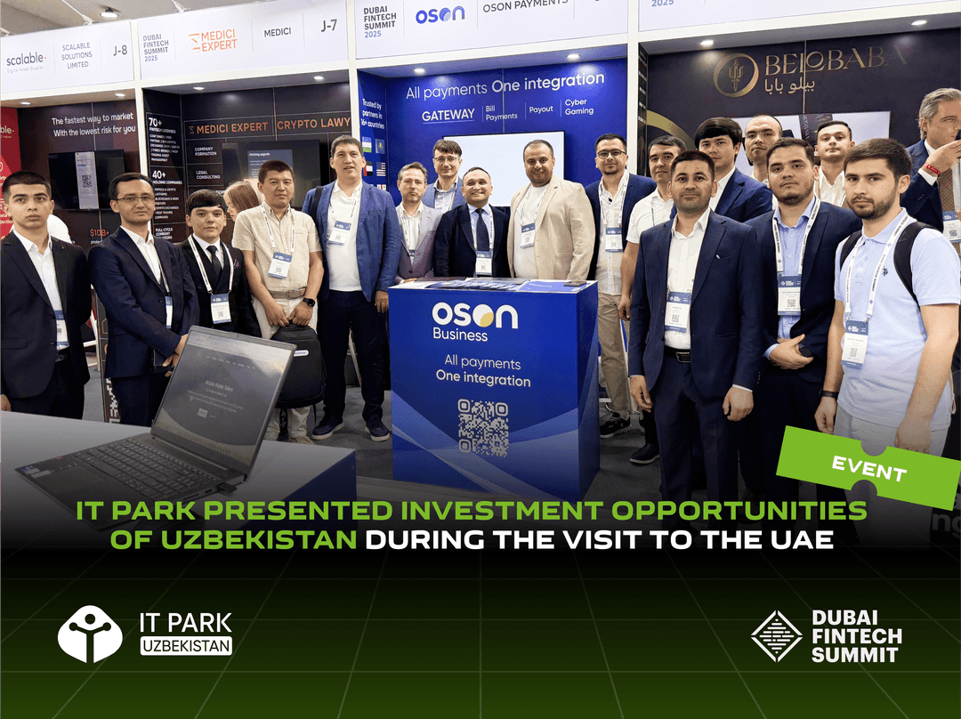IT Park Uzbekistan Presents Investment Opportunities During Visit to the UAE