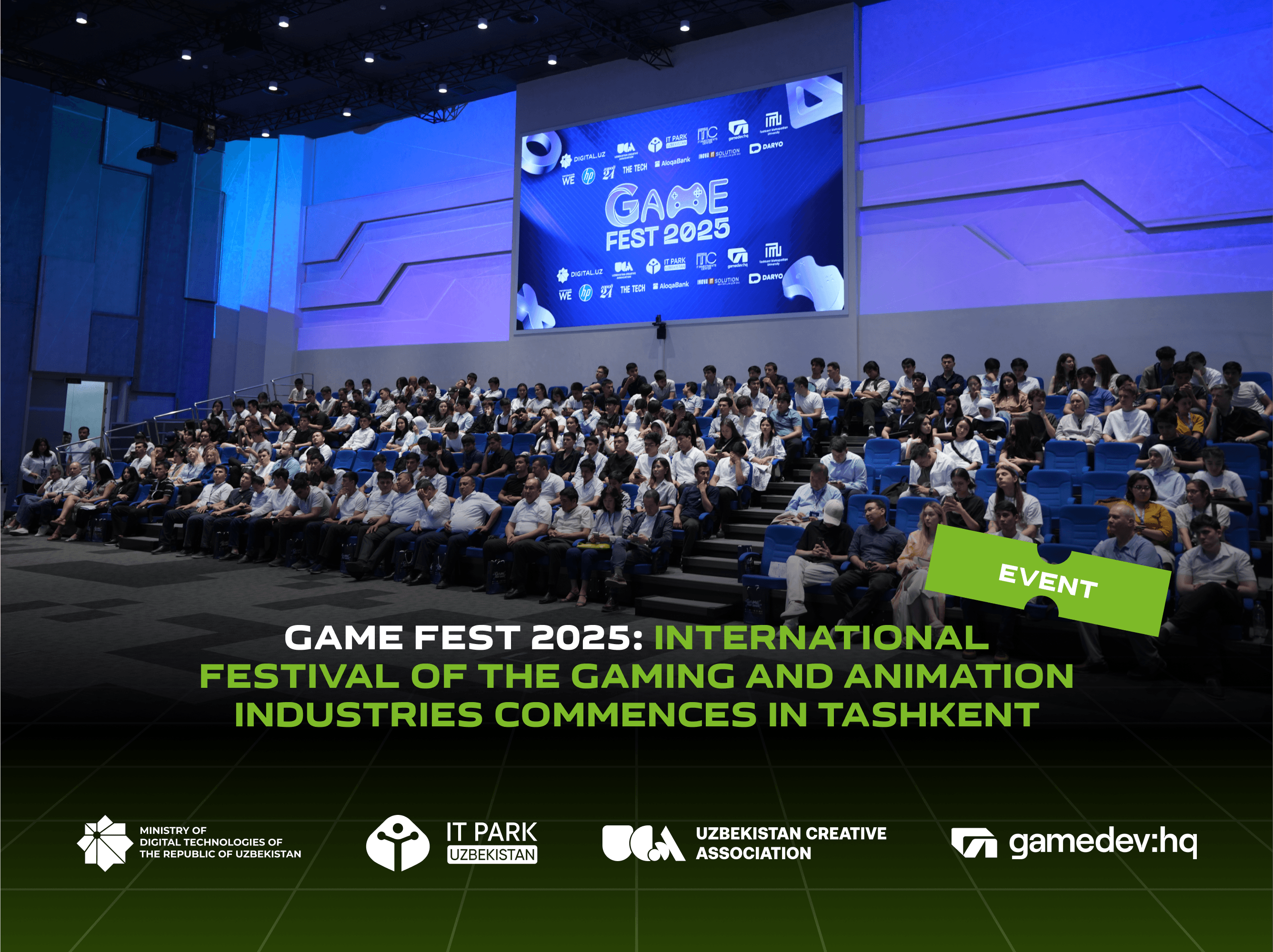 Game Fest 2025: International Festival of the Gaming and Animation Industries Commences in Tashkent
