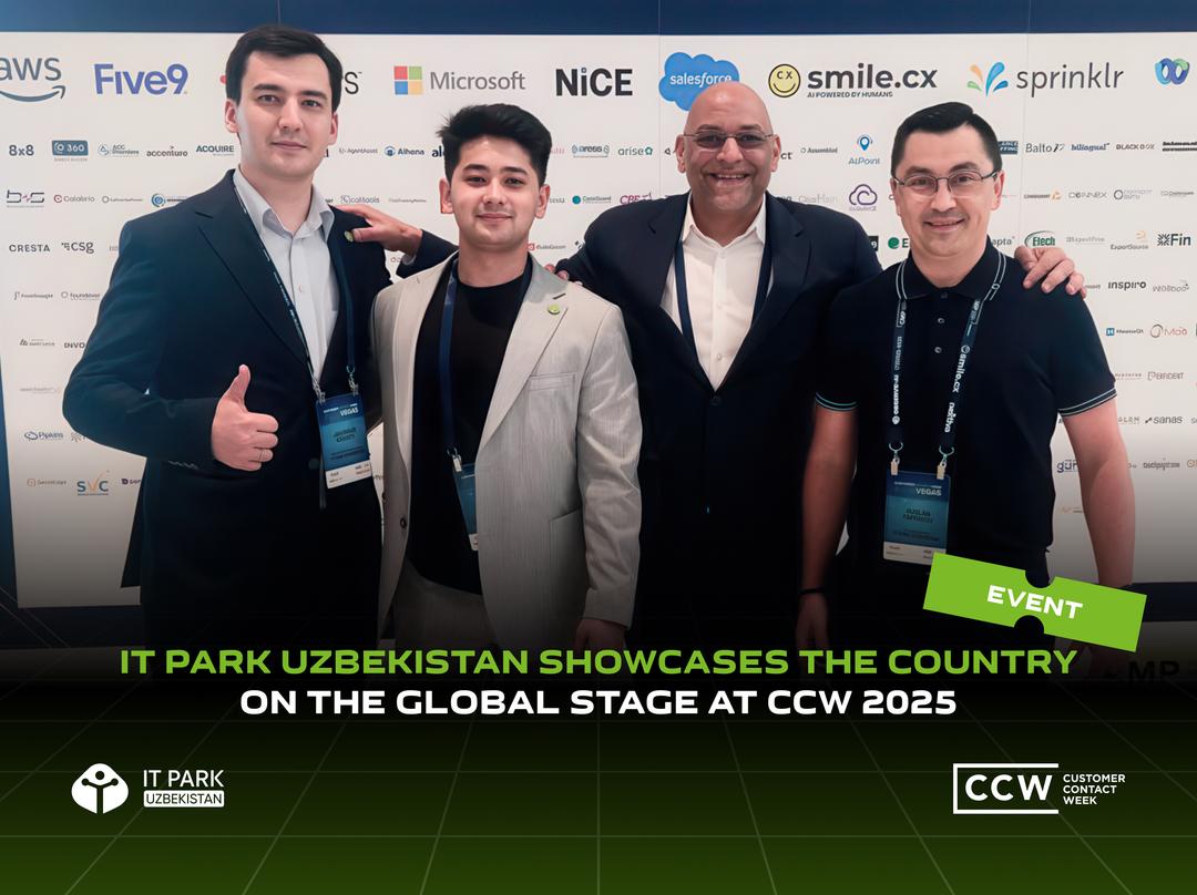 IT Park Uzbekistan Showcases the Country on the Global Stage at CCW 2025