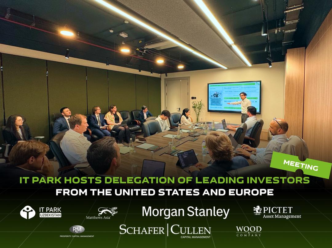 IT Park Hosts Delegation of Leading Investors from the United States and Europe
