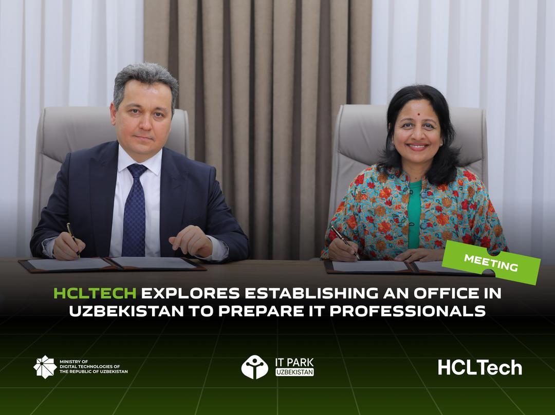 HCLTech Explores Establishing an Office in Uzbekistan to Prepare IT Professionals