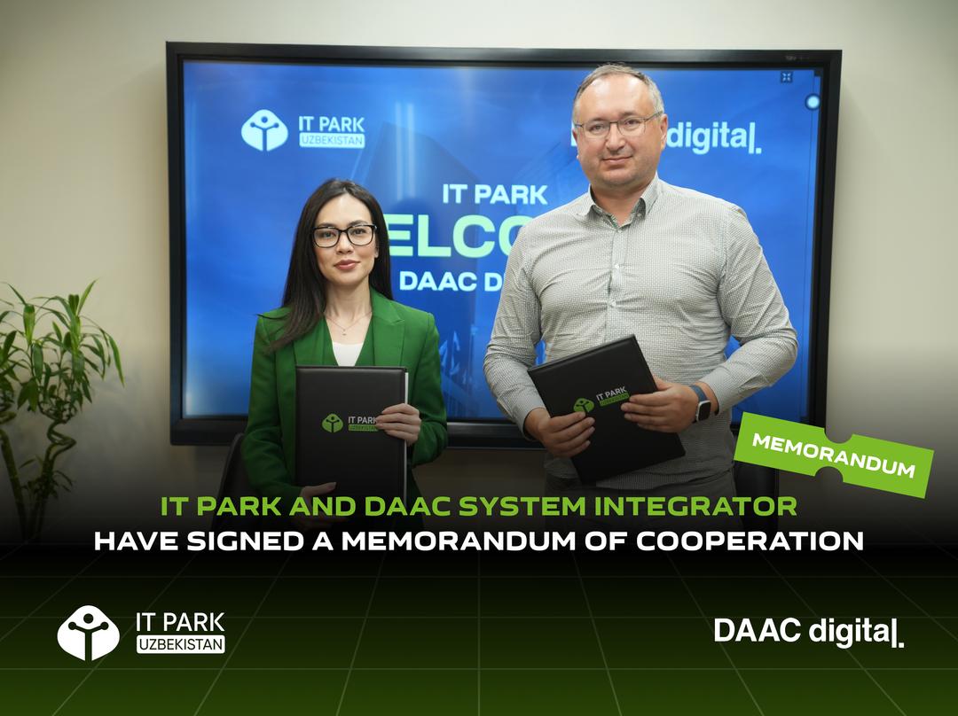 IT Park Uzbekistan and DAAC System Integrator Have Signed Memorandum of Cooperation