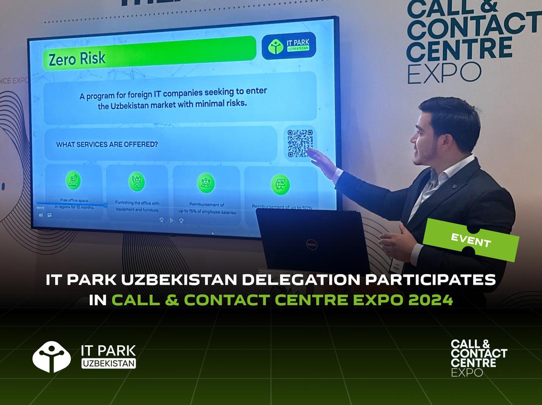 IT Park Uzbekistan Delegation Participates in Call & Contact Centre Expo 2024