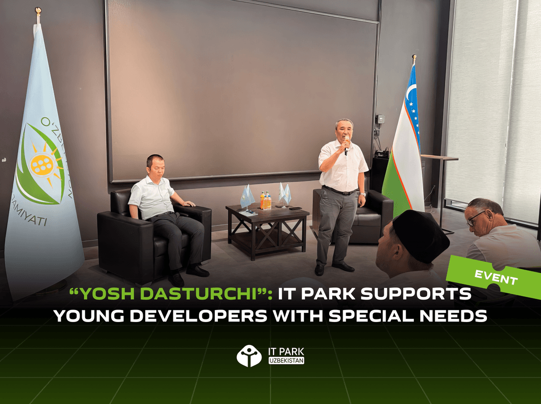 “Yosh Dasturchi”: IT Park Supports Young Developers with Special Needs