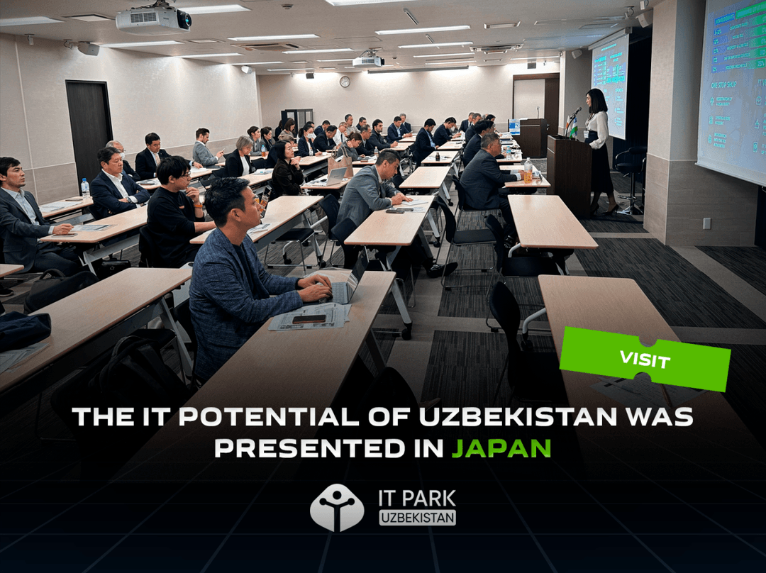The IT potential of Uzbekistan was presented in Japan