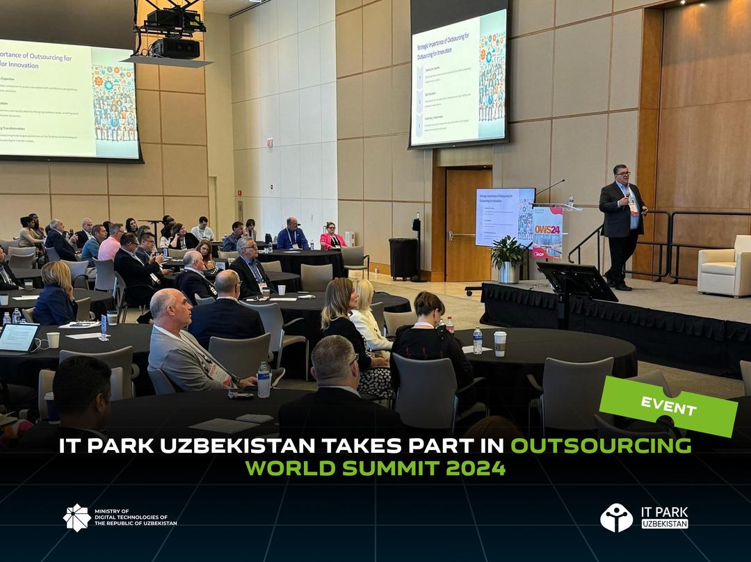 IT Park Uzbekistan Takes Part in Outsourcing World Summit 2024