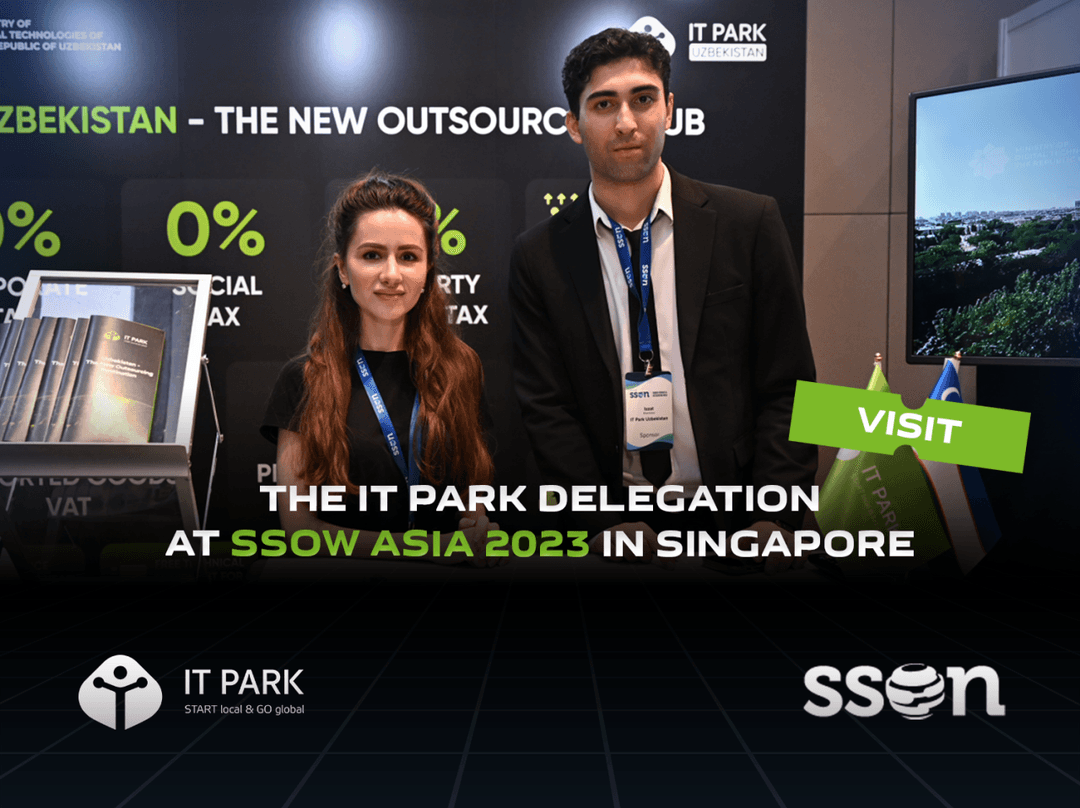 IT Park delegation represented Uzbekistan at SSOW Asia 2023 in Singapore