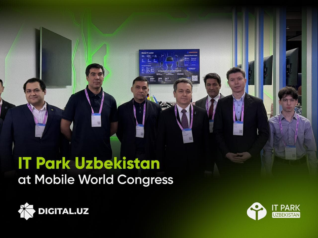 Uzbekistan showcases its IT ecosystem at MWC in Spain and expands international cooperation