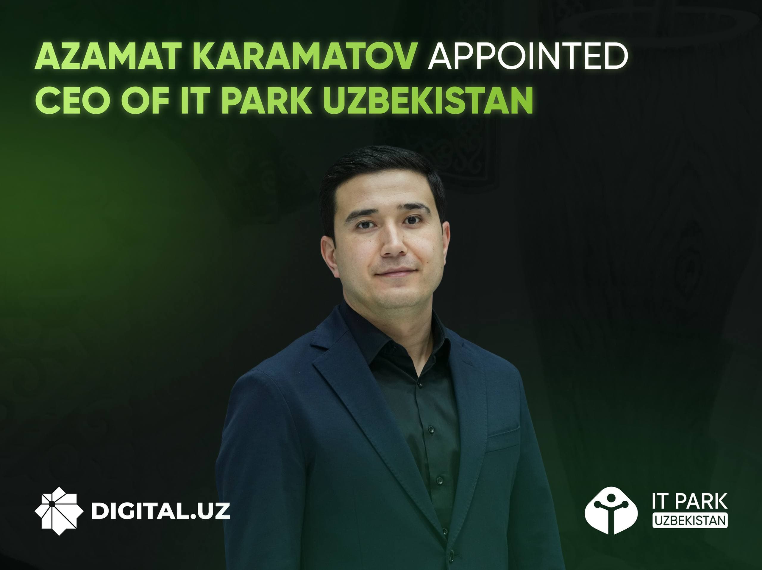 Azamat Karamatov appointed CEO of IT Park Uzbekistan