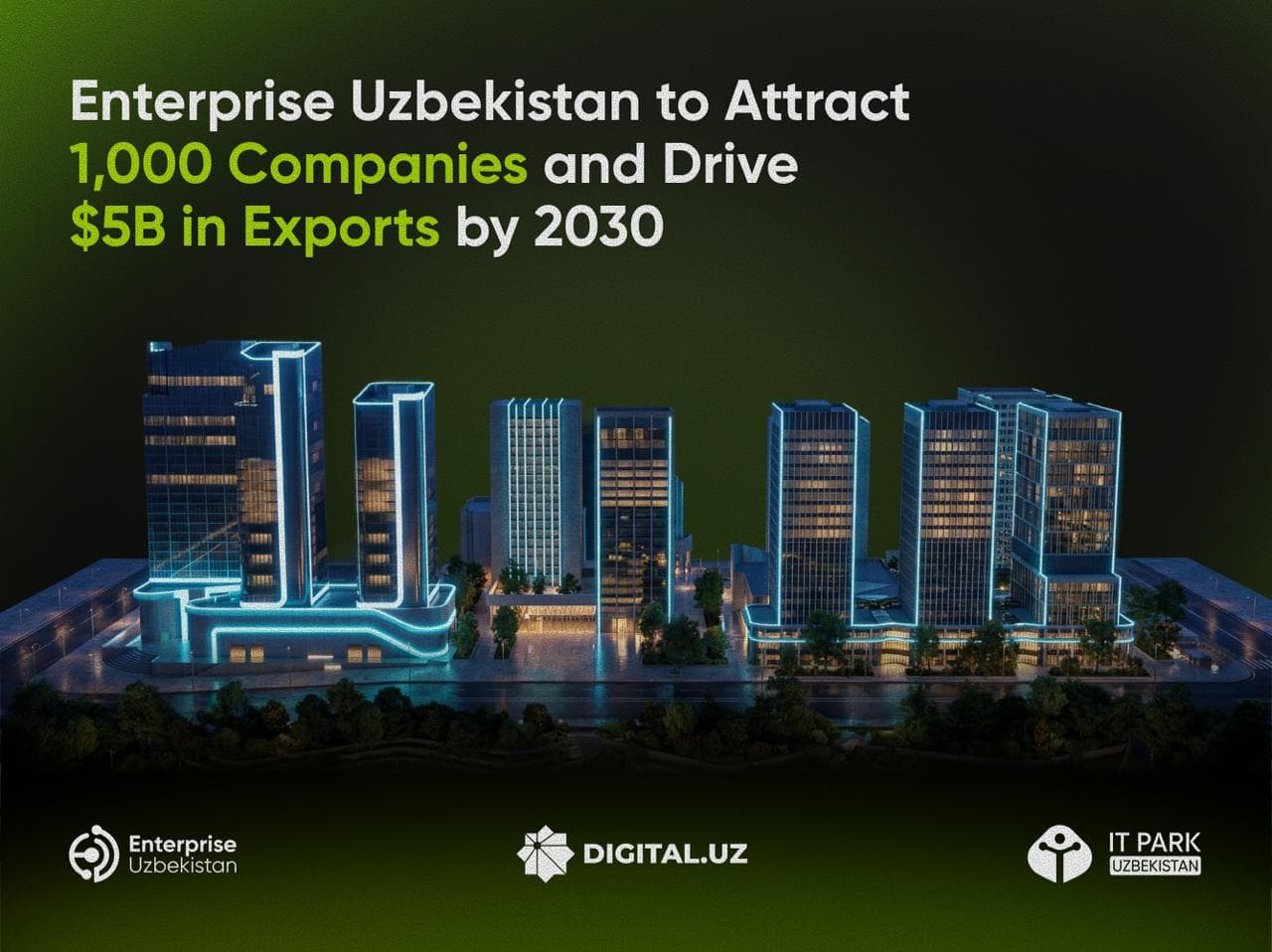International Digital Technology Center to launch in Uzbekistan with incentives for companies