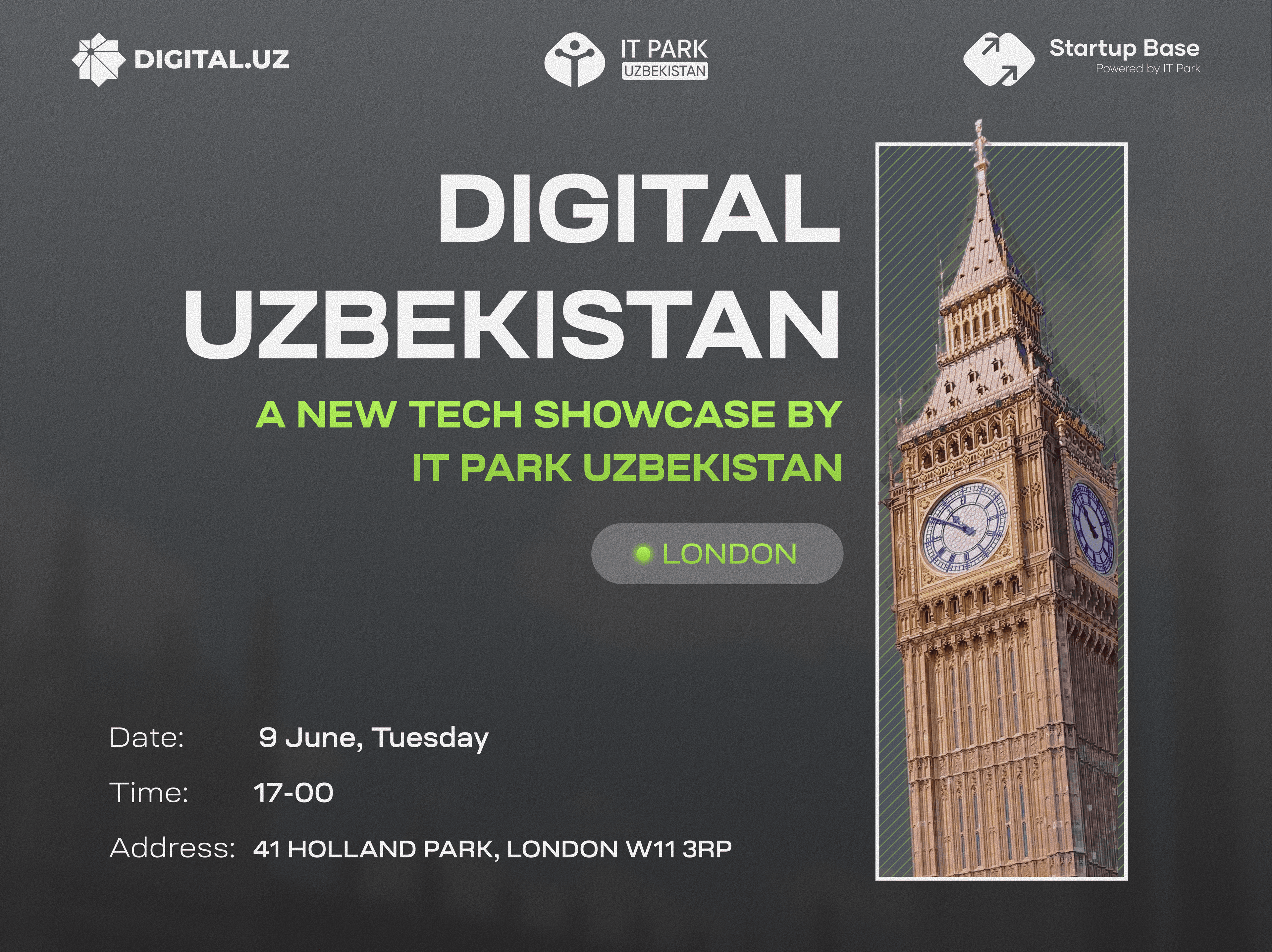 Digital Uzbekistan to Take Place in London: Showcasing Uzbekistan’s Tech Ecosystem