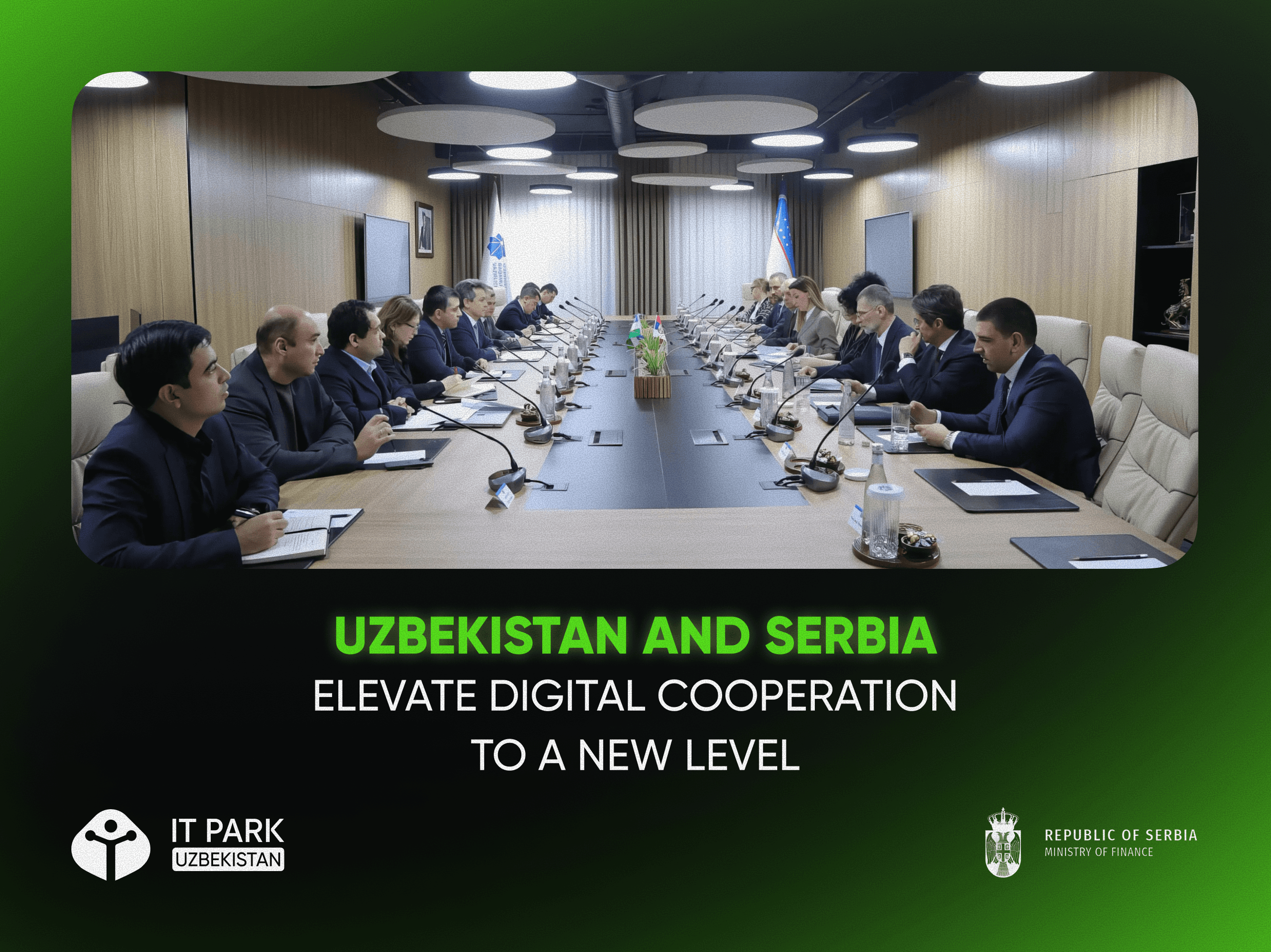 Uzbekistan and Serbia agree to expand cooperation in digital transformation